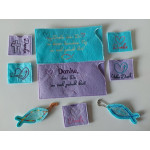 Stickserie - ITH Christliche Motive 13x Schokohülle 2x Anhänger Danke